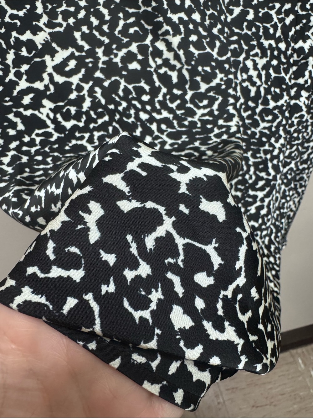 a new day Black and White Printed Midi Skirt - Picture 2 of 2